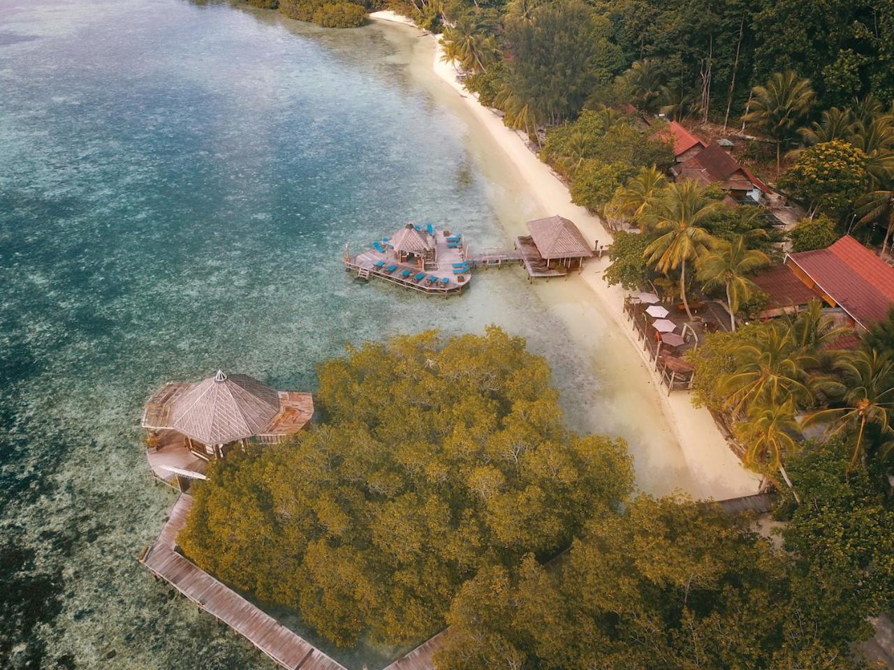 Raja Ampat Dive Lodge Pulau Mansuar Exterior foto